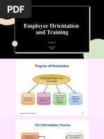 Employee Orientation and Training: MGT 351 UHM