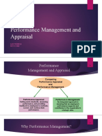 Performance Management and Appraisal: MGT 351 Uhm