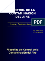 Filosofias de Control de La Contaminación Del Aire 2022