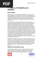 Basics of Probability and Statistics