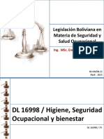 Presentación 1 - Legislación Boliviana Asosiada A SySO
