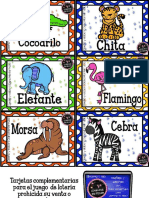 Loteria de Animales PDF
