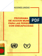 Programa de Accion Mundial para Las Personas