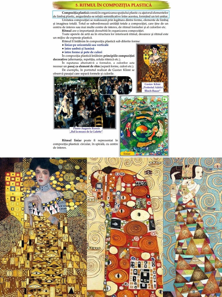 Ritmul in Compozitia Plastica | PDF