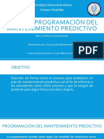 Programacion Del Mantto Predictivo