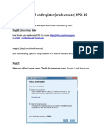 SPSS19 - How to install and register its crack key - STA641 STA704