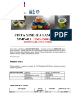 Cinta Demarcación Con Proteccion Peatonal Linea Industrial
