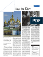 Golden Days in Kiev: Getaways
