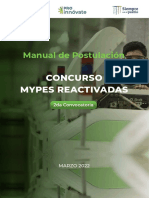 Manual de Postulacion Mypes Reactivadas 1 y 2