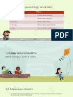 Informe Área Educativa