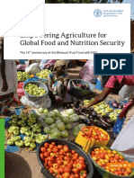 Empowering Agriculture For Global Food and Nutrition Security