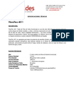 Especificaciones Tecnicas FibraFlex 4011