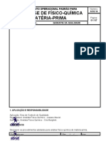 Acq 14 - Análise Físico-Química de Matéria-Prima