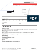 Ficha técnica de reducción concentrica SDR17 355-315