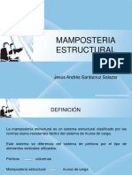 Aspectos Generales de La Mampostería Estructural