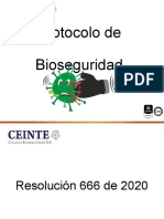 Protocolo de Bioseguridad