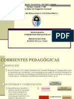 PTT Corrientes Pedagógicas