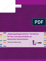 WEB Eignungsdiagnostische Verfahren Lehramtsstudium