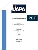 Tarea 6 de Tecnología Aplicada