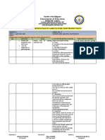 Department of Education: Weekly Learning Plan in Agriculture Crop Production 9