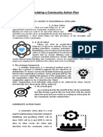 Formulating A Community Action Plan