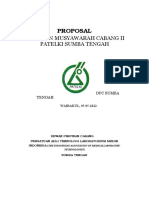 Proposal Muscab II Patelki DPC Sumba Tengah