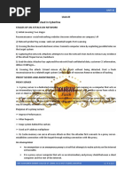 Unit-III Tools and Methods Used in Cyberline: Stages of An Attack On Network