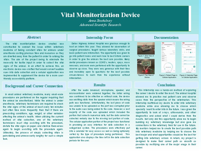 Capstone Trifold PDF Veterinary Medicine Anesthesia