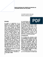 Respuesta A Tres Niveles de Melaza en Toretes en Engorda en Corral Utilizando Dietas Con Polllnaza