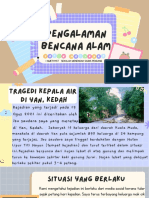 Pengalaman Bencana Alam Presentation