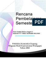 Rps Bahasa Inggris 3 2022 Fix