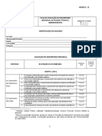 SIGEDAP Ficha de Avaliacao Tecnico Administrativo