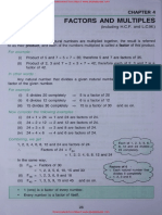 ICSE Class 6 Maths Chapter 04 Factors and Multiples