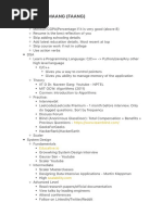 Roadmap To MAANG FAANG