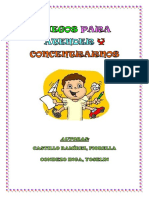 Juegos para Atender y Concentrarnos - Fiorella Castillo, Yoselin Condezo