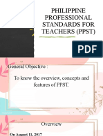 Philippine Professional Standards For Teachers (PPST)