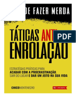 Livro Digital - Táticas Antienrolação - Chico Montenegro