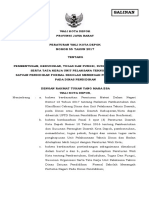 Perwal No 55 Tahun 2017 Pembentukan, Kedudukan, Tugas Dan Fungsi, Susunan Organisasi Serta Tata Kerja Unit Pelaksana Teknis Dinas Satuan Pendidikan Formal Sekolah Menengah Pertama Negeri Pada Dinas Pendidika