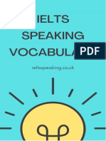 IELTS Speaking Vocab