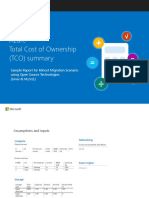 Azure Total Cost of Ownership (TCO) Summary