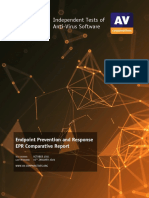 Independent Tests of Anti-Virus Software: Endpoint Prevention and Response EPR Comparative Report