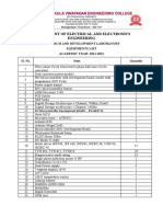 Department of Electrical and Electronics Engineering