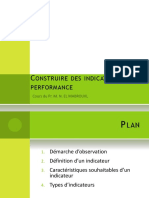 Construire Des Indicateurs de La Performance