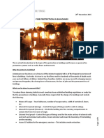 FIRE PROTECTION IN BUILDINGS 20nov2015