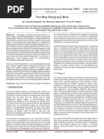 Two Way Charging E-Bike: International Research Journal of Engineering and Technology (IRJET)