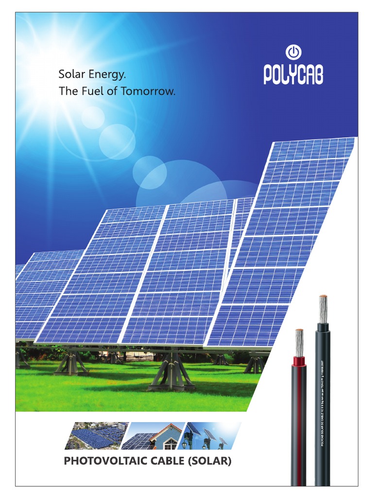 Datasheet PV Cable Polycab PDF