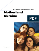 Booklet Exhibition Motherland Ukraine