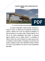 Construcción de Puentes Mediante Cimbra Autolanzable Sobre Tablero