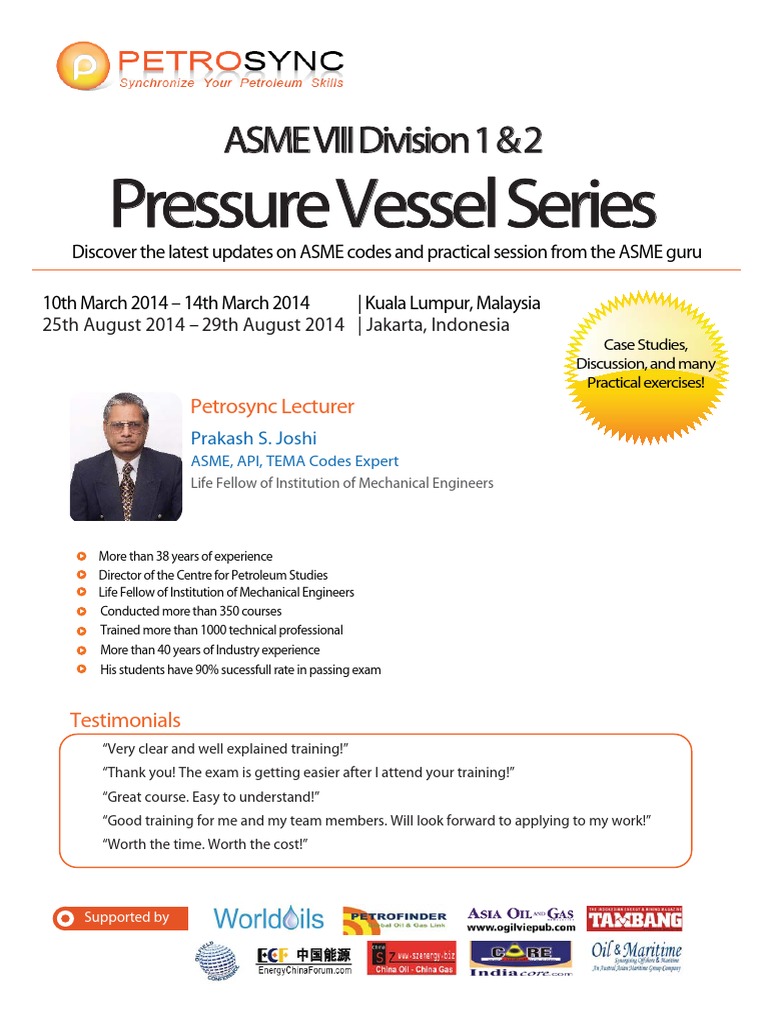 ASME VIII Division 1 & 2 Pressure Vessel Series PDF