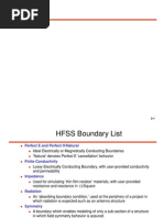 Hfss Basics